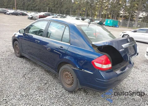 2007 Nissan Versa 1.8S from USA, damaged, VIN 3N1BC11E07L398116